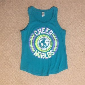 Cheerleading Worlds tank top